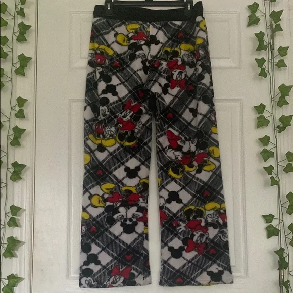Women’s Disney Mickey & Minnie Plush Pajama Pants - Picture 5 of 5